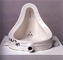 Duchamp urinal art not